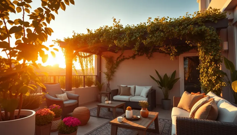 Comment optimiser 15 m² de terrasse avec une pergola dans un petit jardin